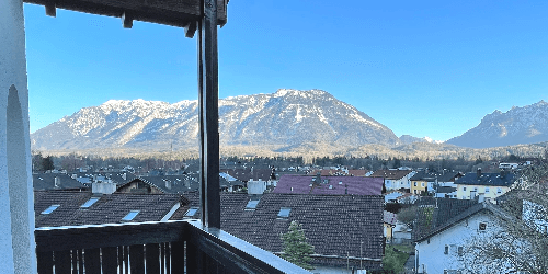 Gartenwohnung mit Panoramablick - Piding