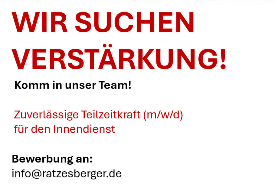 Stellenanzeige